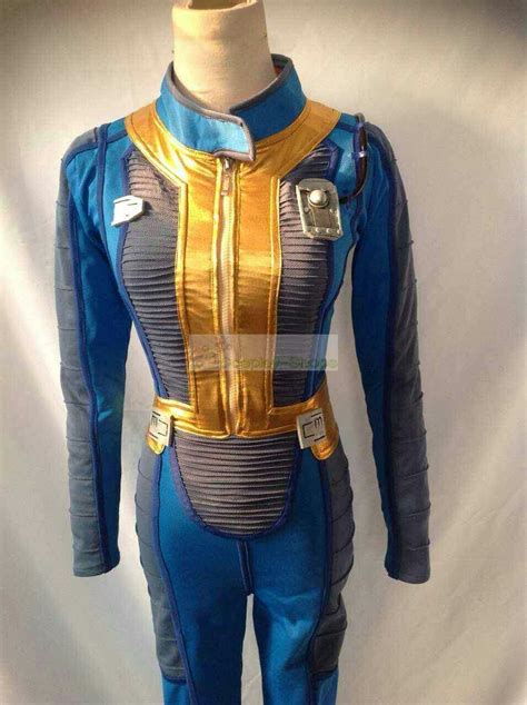 Custom Cheap Fallout 4 Sole Survivor Vault 111 Jumpsuit Cosplay Costume