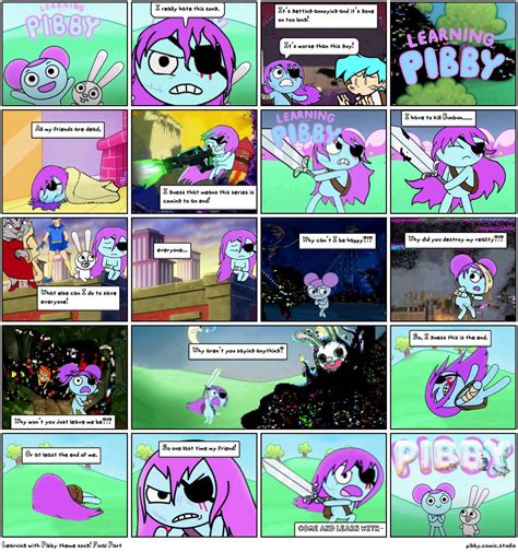 Learning With Pibby Fanmade Theme Comic Final Part By Alongcamesonic On