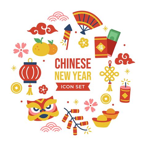 Chinese New Year Element Vector Art Icons And Graphics For Free Download