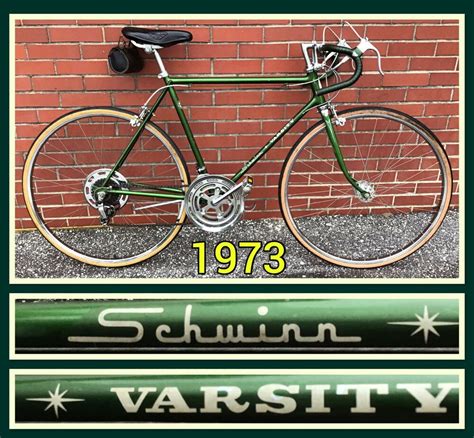 Vintage 1973 Schwinn Varsity 10 Speed Mens Bicycle 27 Wheels 20