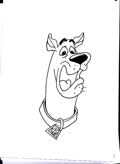 Scooby Doo Drawings Coloring Home
