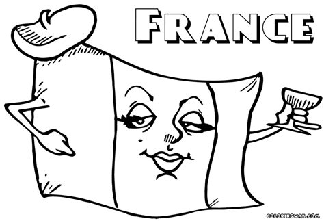 This is a list of flags of states, territories, and other geographic entities sorted by their combinations of dominant colors. French Flag coloring pages | Coloring pages to download ...
