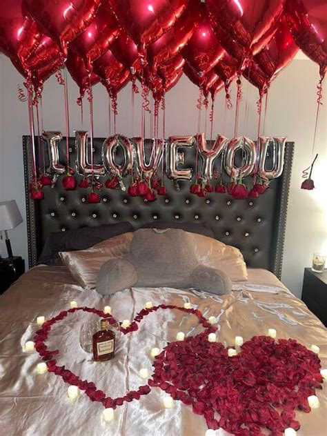 Valentine S Day Room Decoration Ideas For Him That He Will Surely Love