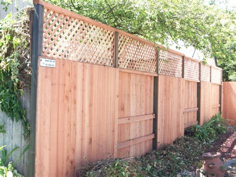Home > wood fences > solid wood fences > diagonal & square lattice. Diagonal & Square Lattice « Arbor Fence Inc | a Diamond ...
