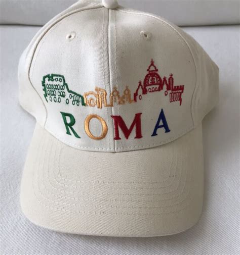 Roma Baseball Cap Italy Ebay