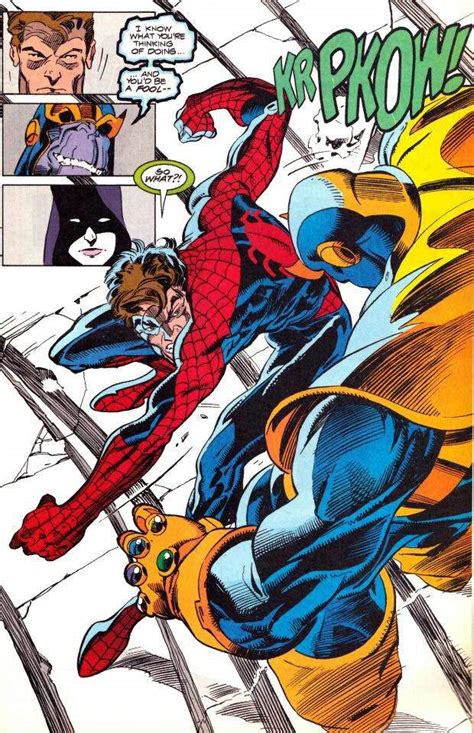 Spider Man Vs Thanos •cómics• Amino