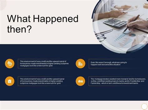What Happened Then Higher Yielding Ppt Powerpoint Presentation Ideas