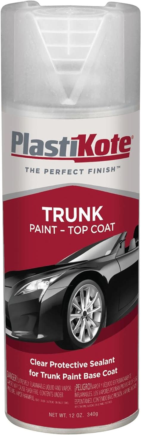 Plastikote 505 Top Coat Trunk Paint 12 Oz Automotive