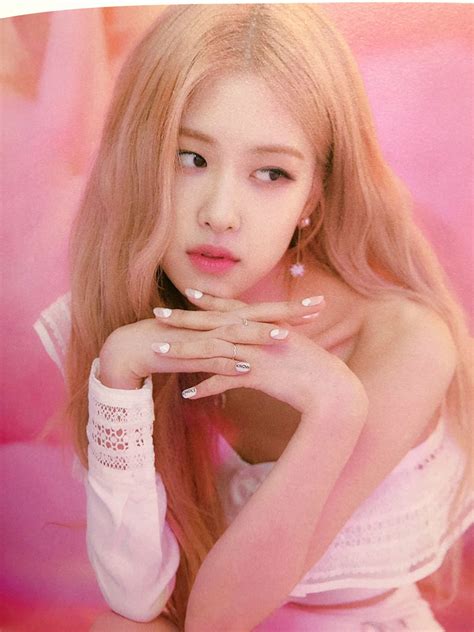 4 Scan Rose From Blackpink Photobook Limited Edition 2019