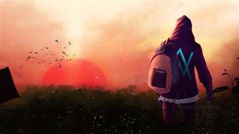 Hd wallpapers and background images 2048x1152 Alan Walker Artwork 5k 2048x1152 Resolution HD ...