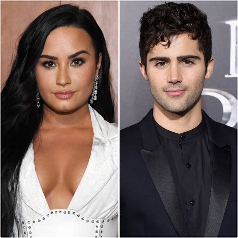 Demi Lovatos Ex Fiancé Max Ehrich Says He Found Out About Their