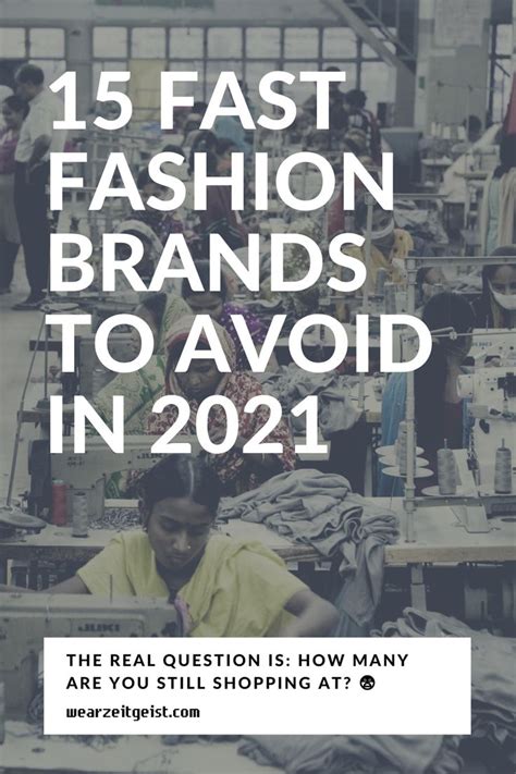 A Comprehensive List Of Fast Fashion Brands To Avoid In 2021 Vrogue