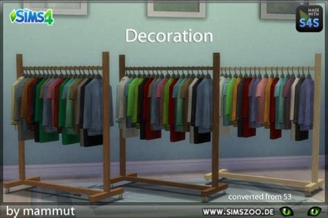 Clothing Racks At Leo Sims Sims 4 Updates Sims Sims 4 Clothing Rack