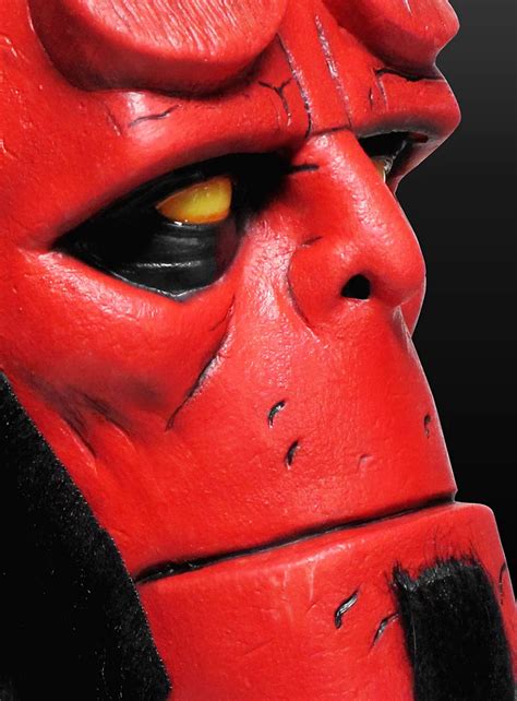 Hellboy Deluxe Maske Aus Latex