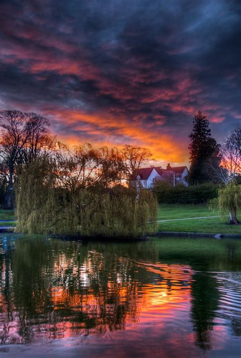 Sunset Over Doctors Pond Beautiful Landscapes Beautiful Nature Scenery