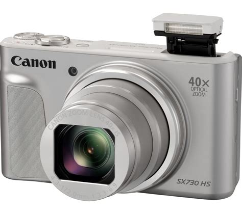 Buy Canon Powershot Sx730 Hs Superzoom Compact Camera Silver Free