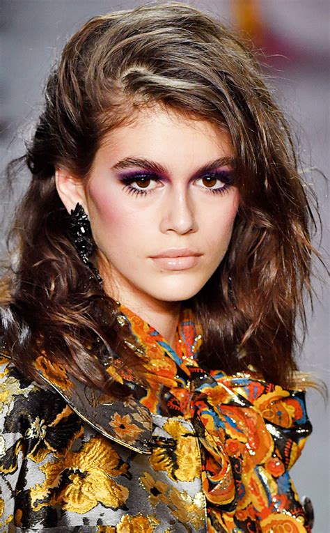 How To Create Kaia Gerbers Festival Ready Makeup In 5 Steps E Online Uk