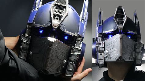 Killerbody Wearable Optimus Prime Helmet With Speaker Youtube