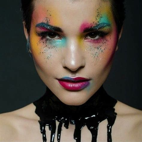 Colourful Creative Avant Garde Makeup Avant Garde Makeup Artistry