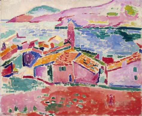 View Of Collioure 1906 Abstract Fauvism Henri Matisse Cityscape City
