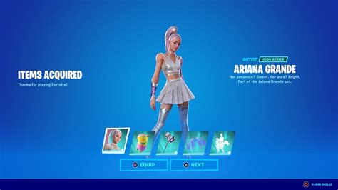 How To Get Ariana Grande Skin Free In Fortnite Captain A Grande