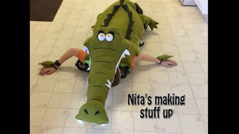On occasion i get a creative burst, and without planning just dive into my project! Pin by Daphanie Crouch on Halloween | Peter pan costumes, Crocodile costume, Alligator costume
