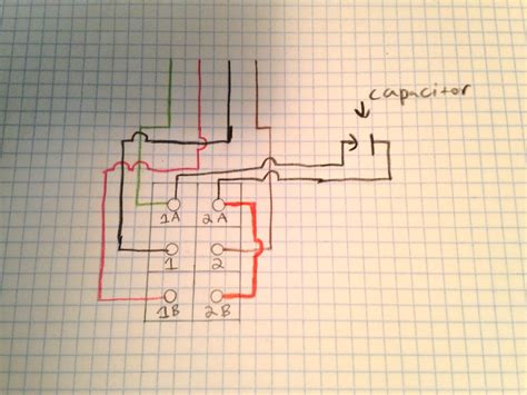 Line diagrams help electricians figure out how to make wiring connections by simplifying the circuit. Wire a 2 station up/down push button control, also has a capacitor, run capacitor if I am not ...