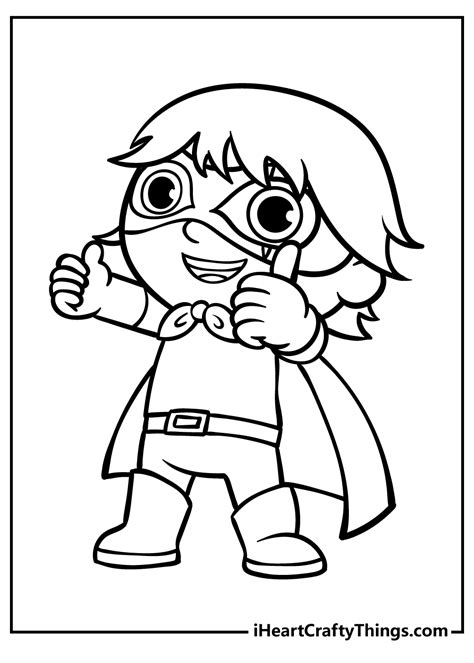 Ryan S World Coloring Pages