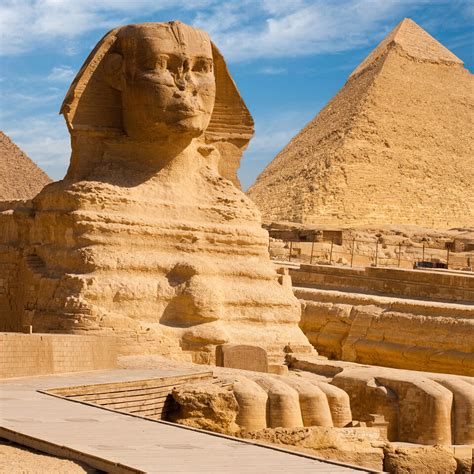 Klm Guide De Voyage Les Pyramides De Gizeh Et Le Sphinx Pyramiden