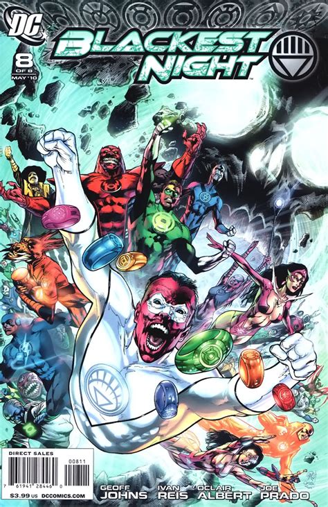 Blackest Night 1 8 Complete Miniseries Set Green Lantern Comics To