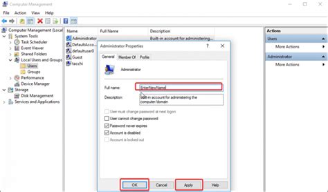 How To Change Local Administrator Name In Windows 10 Wincope