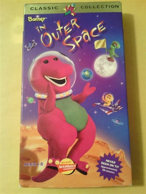 Barney Barney In Outer Space Vhs 1998 Barney Barney The