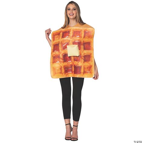 Adults Get Real Waffle Costume Halloween Express