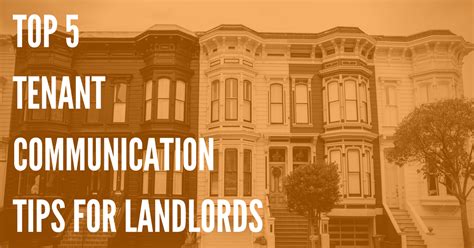 Top 5 Tenant Communication Tips For Landlords