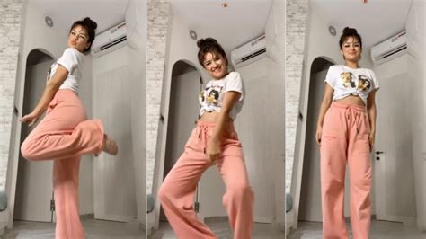 Hot Dance Moment Avneet Kaur Flaunts Her Groovy Dance Moves To The