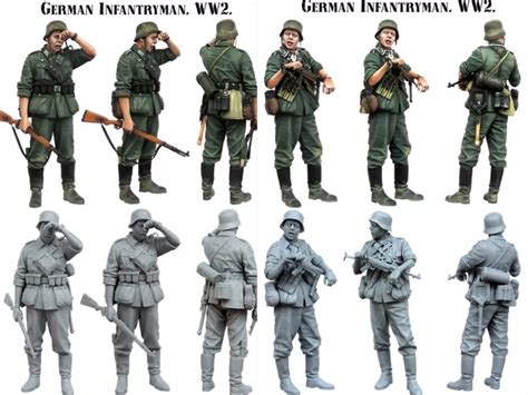 1 35 Scale Ww2 German Figures