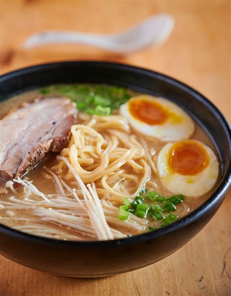 Let the eggs stop cooking and cool before peel. tonkotsu ramen at home - glebe kitchen