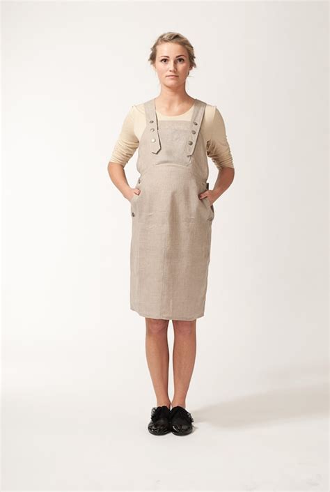 Items Similar To Natural Linen Maternity Dress On Etsy