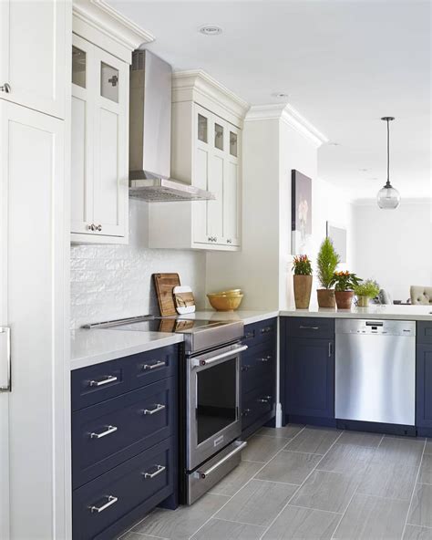 Navy Blue Kitchens Home Design Ideas