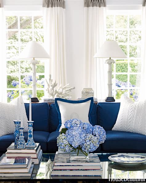 Blue And White Living Room House Beautiful Pinterest Favorite Pins April 14 2014