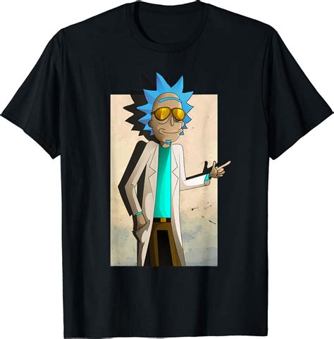Mademark X Rick And Morty Rick And Morty Shirt Cool Rick