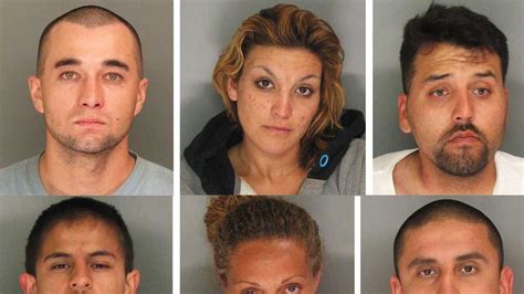 Mug Shots Santa Cruz County Gang Sweep