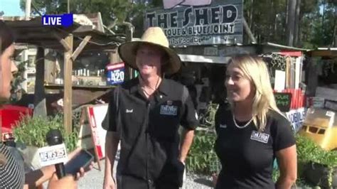 Interview With Shed Bbq Owners Brad Orrison And Brooke Lewis Wxxv News 25
