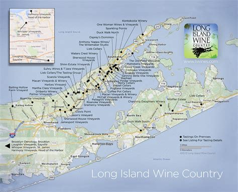 Discover The Best Long Island Winery Map In 2023 Map Of Europe