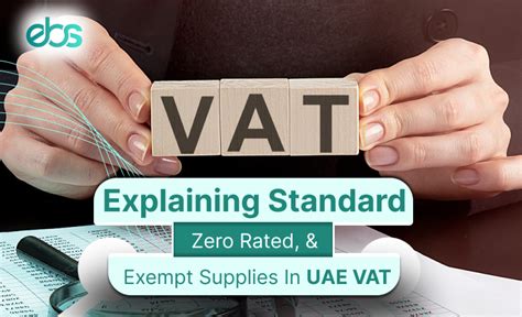 VAT Explaining Standard Zero Rated And Exempt