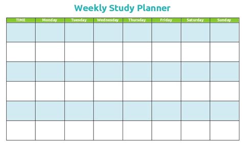 Study Timetable Template For Students Download Free 2020 Excel Templates