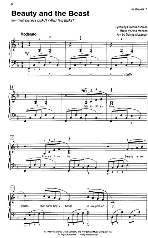 All ▾ free sheet music sheet music books digital sheet music musical equipment. (Sheet Music - Piano) Walt Disney - Beauty and the Beast | Scribd | Piano sheet music, Violin ...