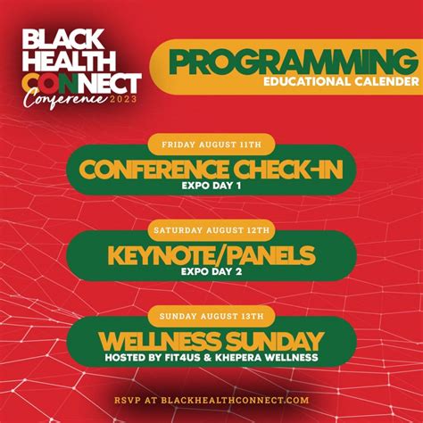 Black Health Connect Conference 2023 Interconnected Eventnoire