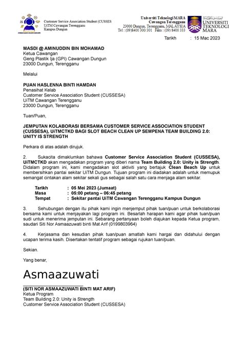 Surat Jemputan Kolaborasi Gpi Latest Tarikh 15 Mac 2023 Masdi