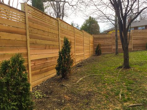 Horizontal Board Privacy Fence Privacy Fence Designs Fence Design